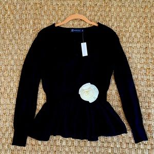 New York & Company Peplum Sweater